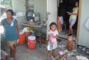 colonia family with books